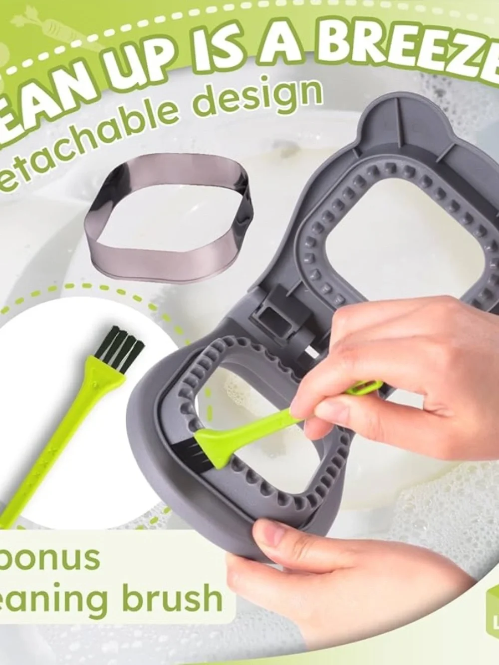 NOT FOR SALE Uncrustables Sandwich Maker Cutter Sealer Grey Square NIB PB&J
